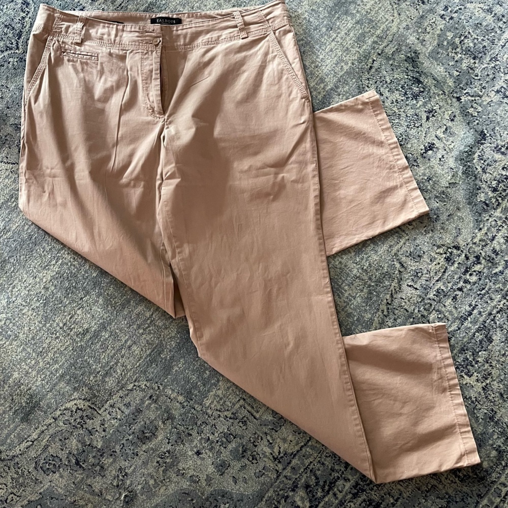 Talbots Khakis 12